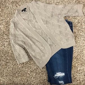 Cropped cardigan